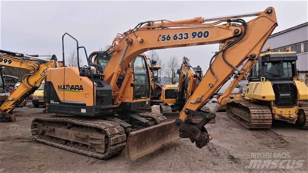 Hyundai R125 Escavadeiras de esteiras