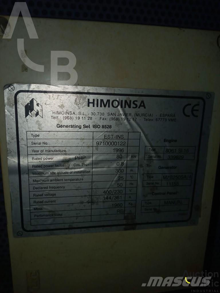Himoinsa EST-INS Geradores Diesel