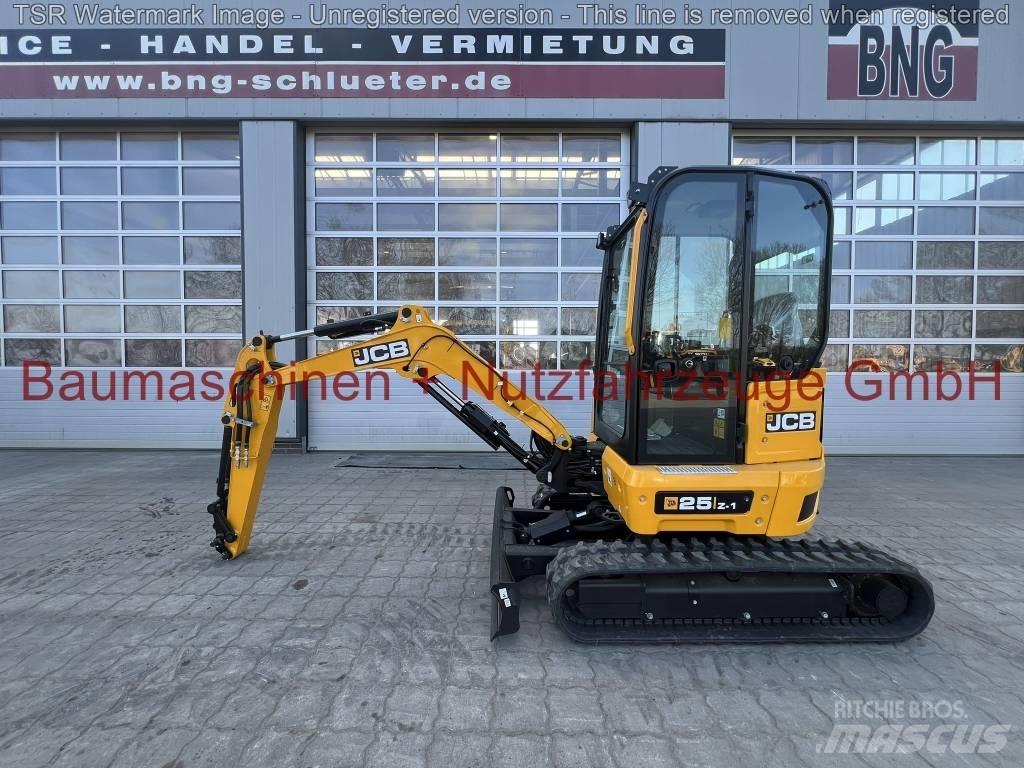 JCB 25Z -werkneu- Miniescavadeiras