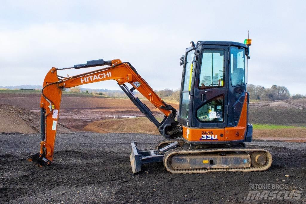 Hitachi ZX33U-6 Miniescavadeiras