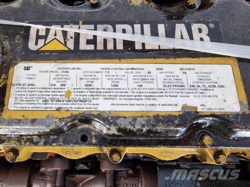 CAT 3126B Motores