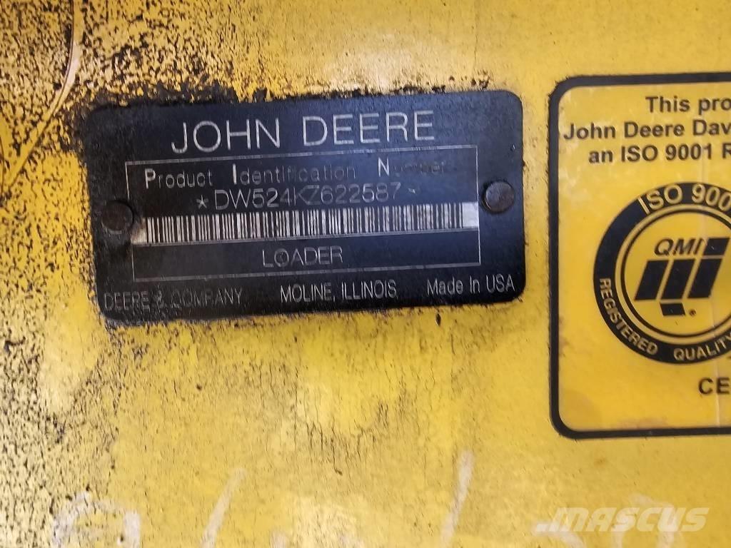 John Deere 524 K Carregadeiras de rodas