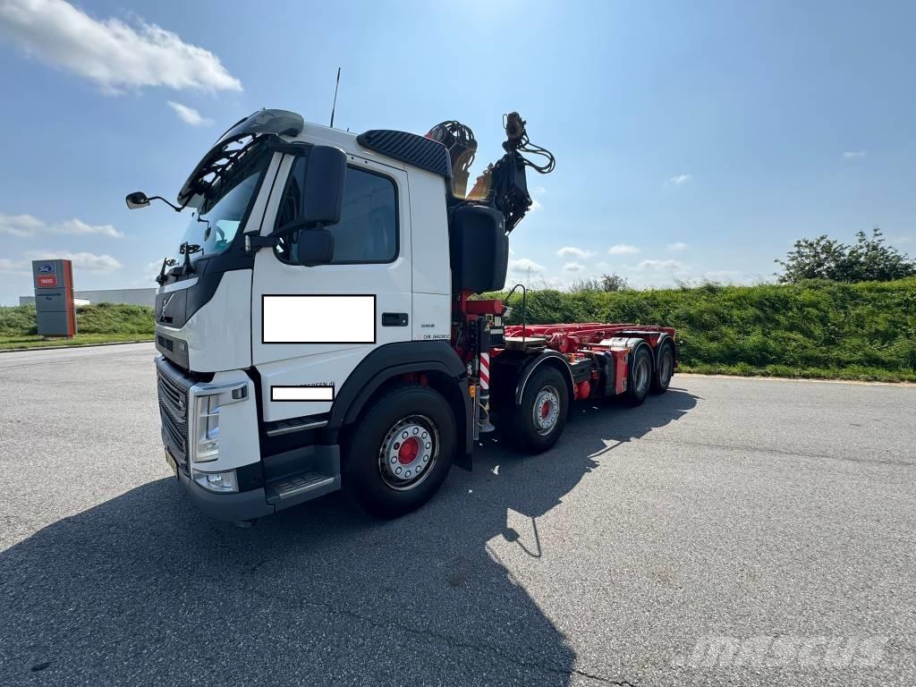 Volvo FM 500 Camiões caixa desmontável com elevador de cabo