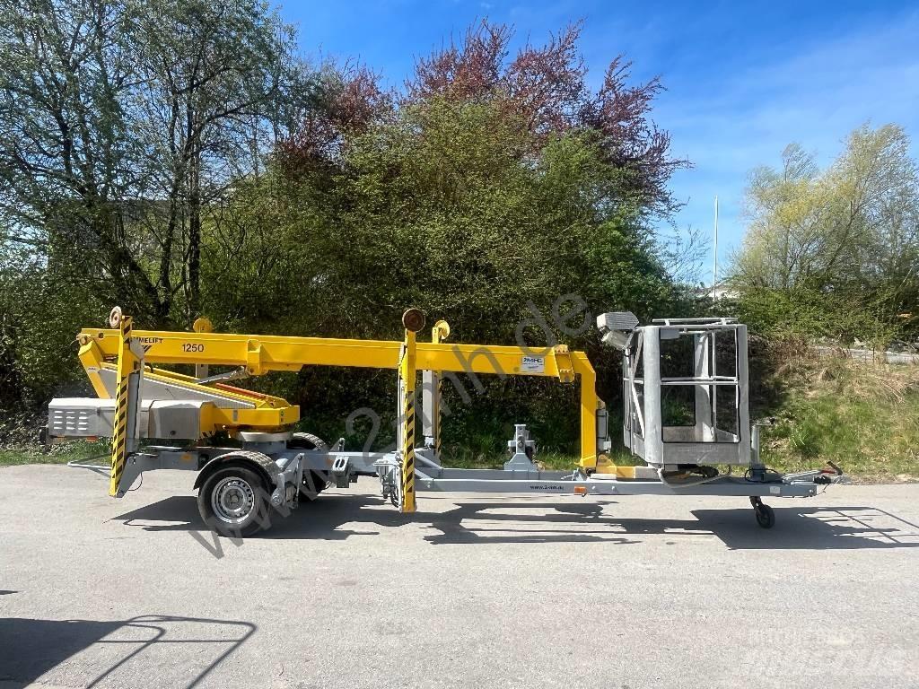 Omme 1250 EBZ Plataformas aéreas montadas em atrelados