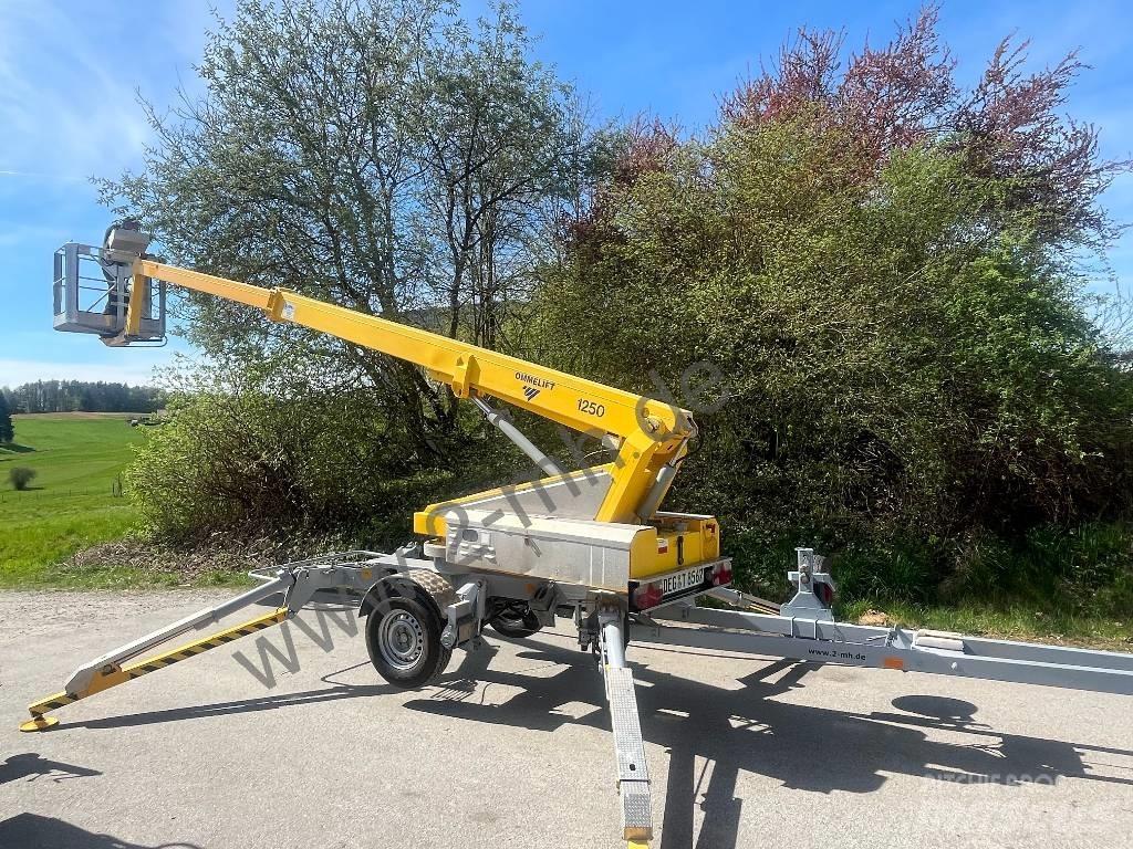 Omme 1250 EBZ Plataformas aéreas montadas em atrelados