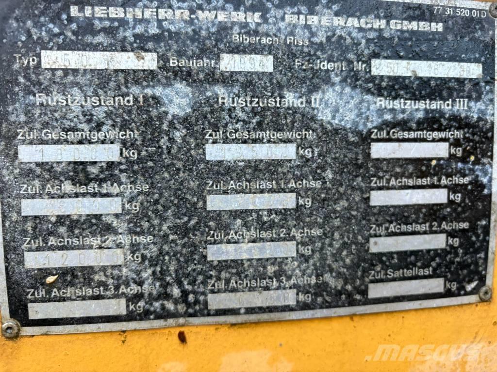 Liebherr 50 K Gruas de construção