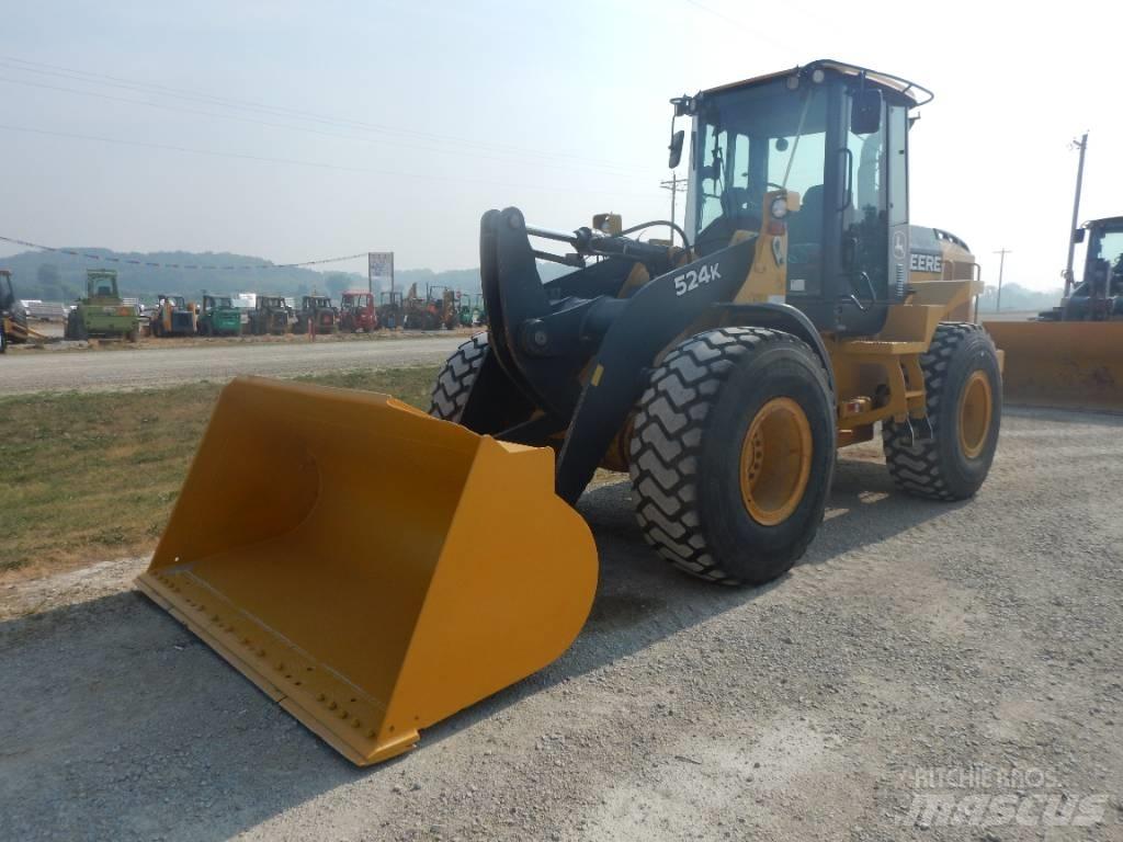John Deere 524K Carregadeiras de rodas
