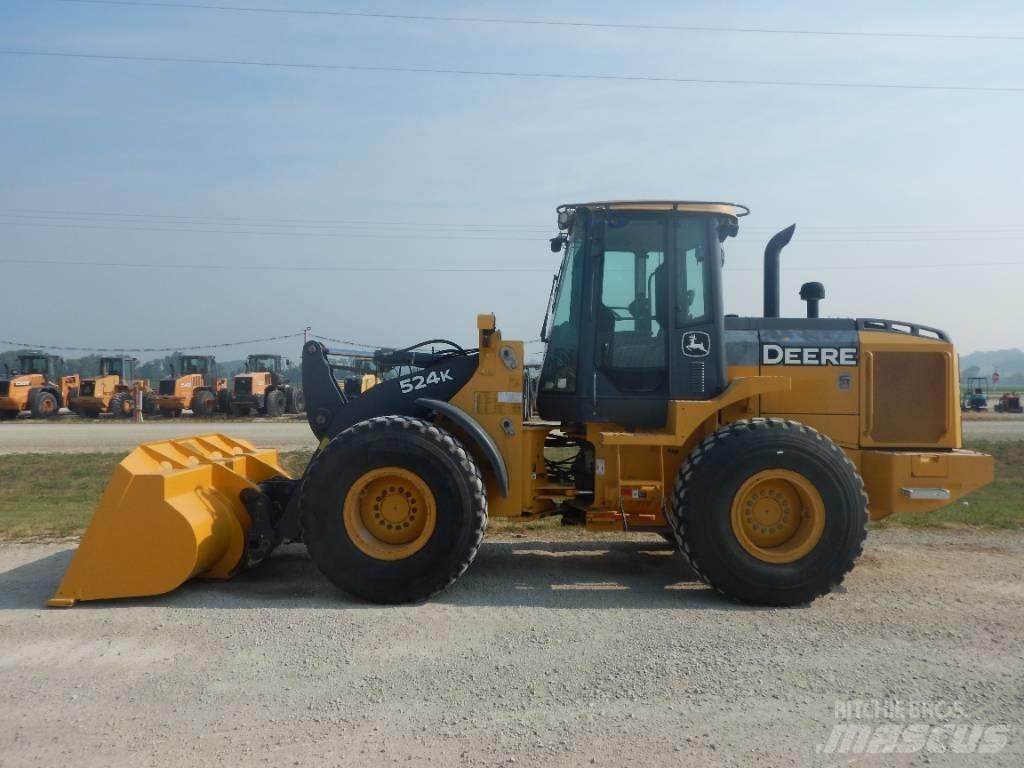 John Deere 524K Carregadeiras de rodas