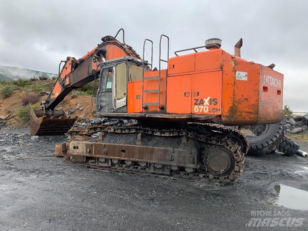 Hitachi 670 LCH-3 Escavadeiras de esteiras