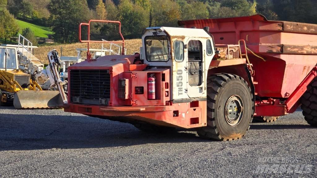 Sandvik TH550 Camiões Exploração mineira subterrânea e transportadores