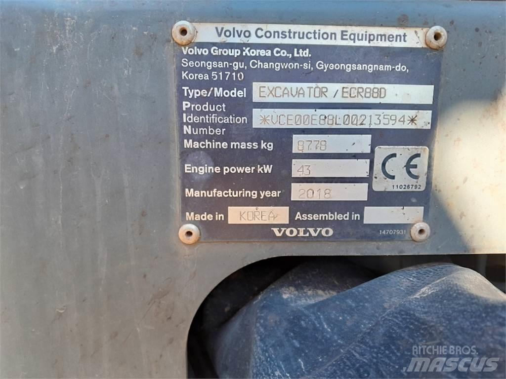 Volvo ECR88 Miniescavadeiras
