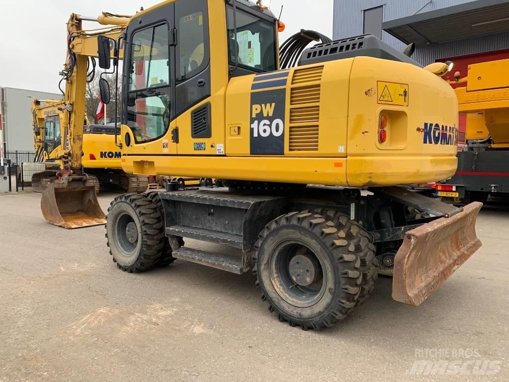 Komatsu PW 160 Escavadoras de rodas