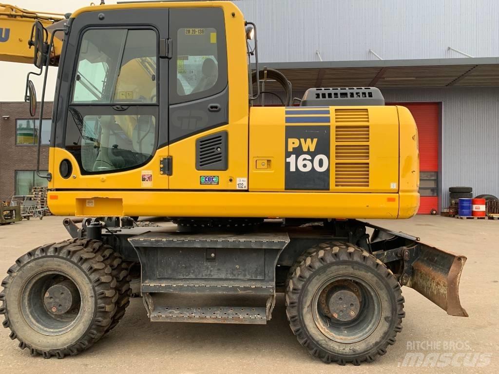Komatsu PW 160 Escavadoras de rodas