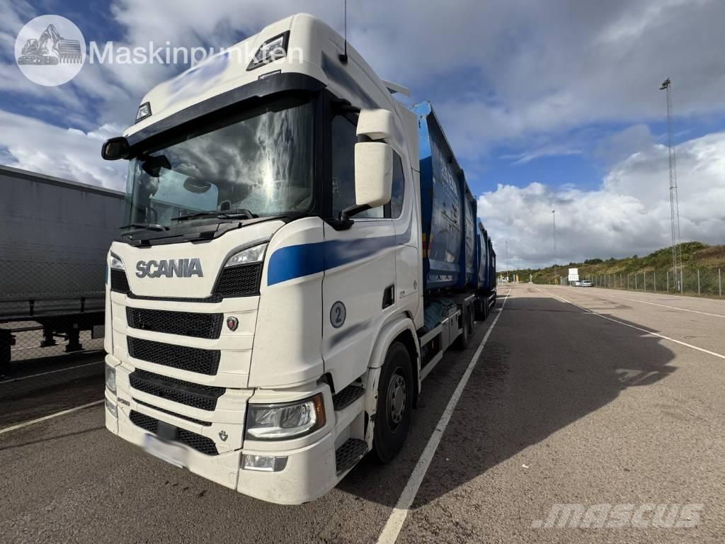 Scania R 580 EKIPAGE Camiões Ampliroll