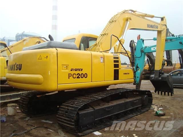 Komatsu PC 200 Escavadeiras de esteiras