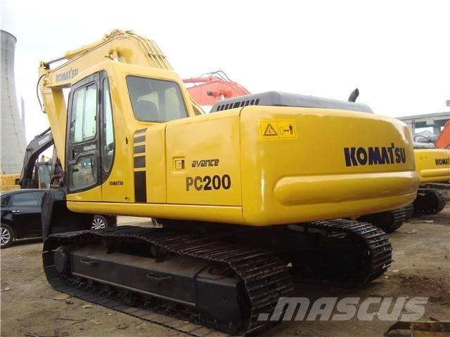 Komatsu PC 200 Escavadeiras de esteiras
