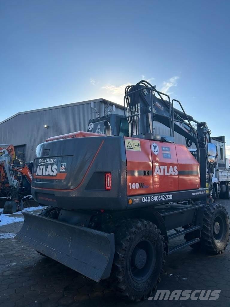 Atlas 140W-BLUE Escavadoras de rodas