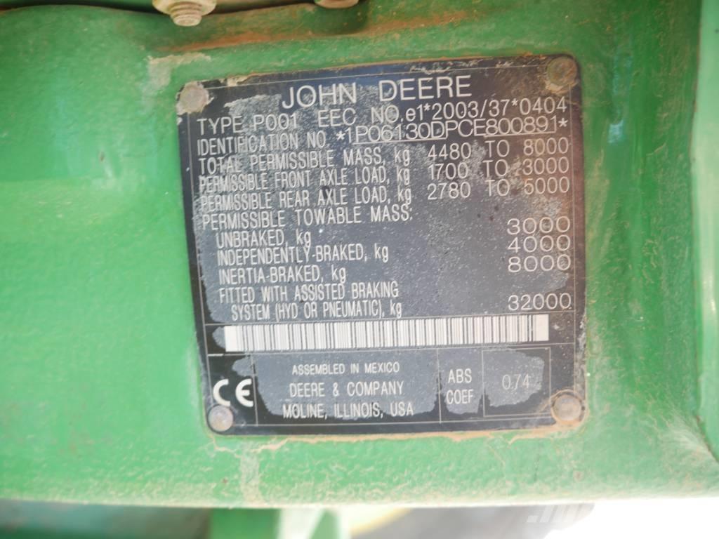 John Deere 6130 D Tratores Agrícolas usados