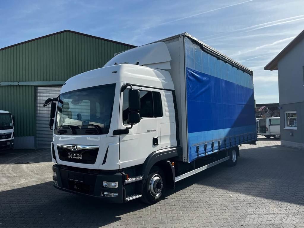 MAN TGL 8.220 Camiões caixa cortinas laterais