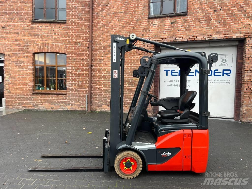 Linde E 12 Empilhadores eléctricos
