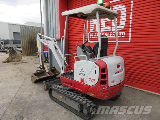 Takeuchi TB 216 Miniescavadeiras