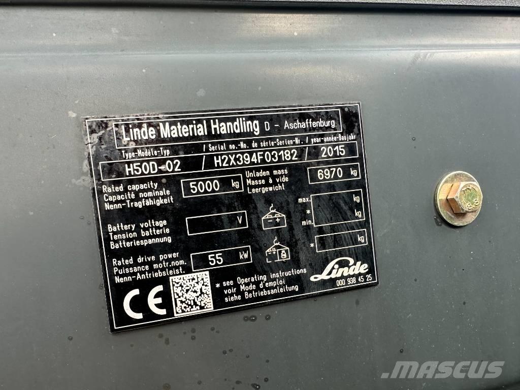 Linde H 50 D Empilhadores Diesel