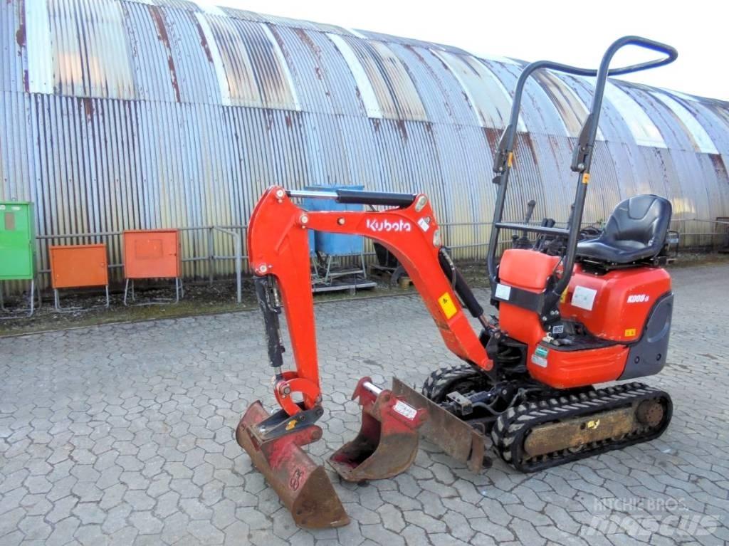 Kubota K 008-3 Miniescavadeiras