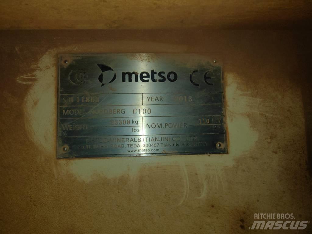 Metso Nordberg C100 Britadeiras