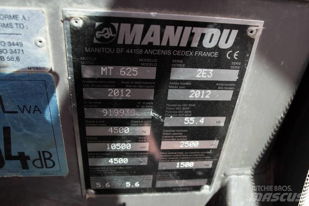 Manitou MT625 Manipulador telescópico
