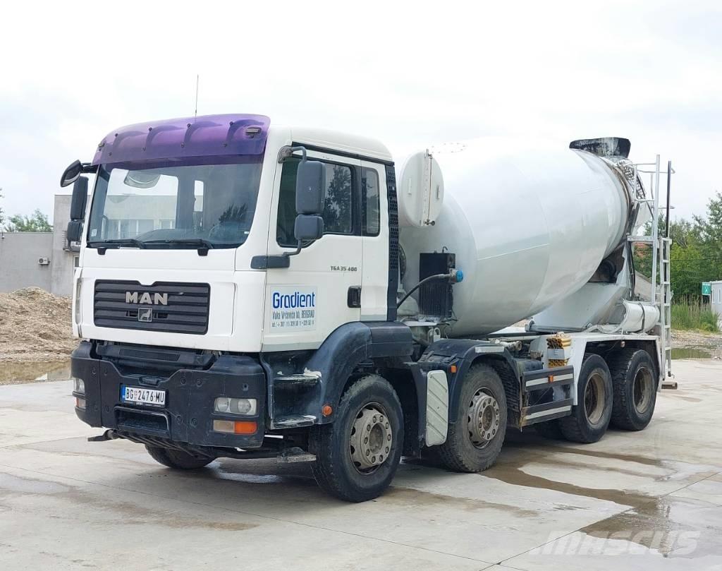 MAN TGA 35.400 Caminhões de betonagem