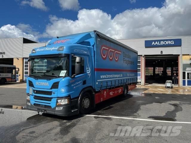 Scania P 280 Camiões caixa cortinas laterais