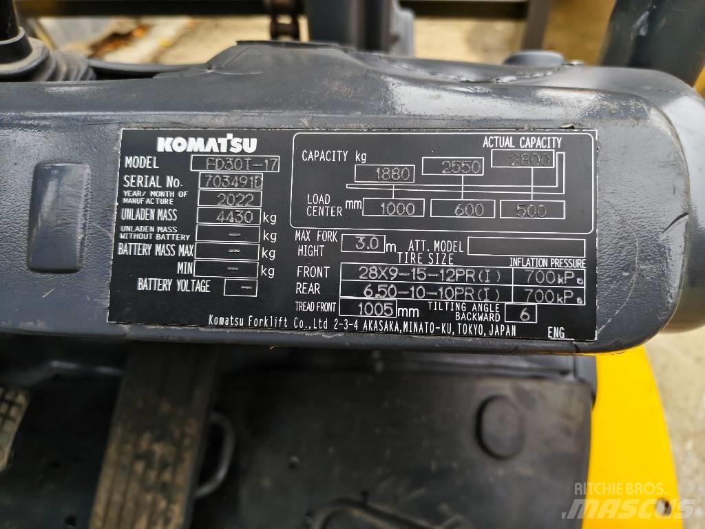 Komatsu 30 Empilhadores Diesel