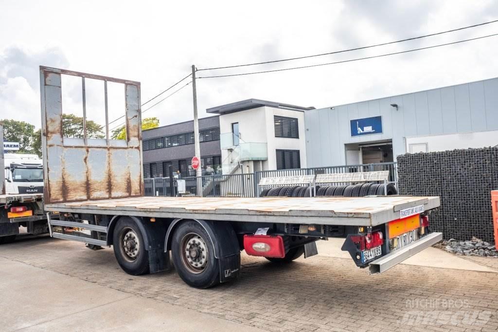 Lecitrailer RC2BD Reboques estrado/caixa aberta