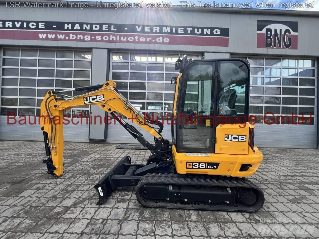 JCB 36C -werkneu- Miniescavadeiras
