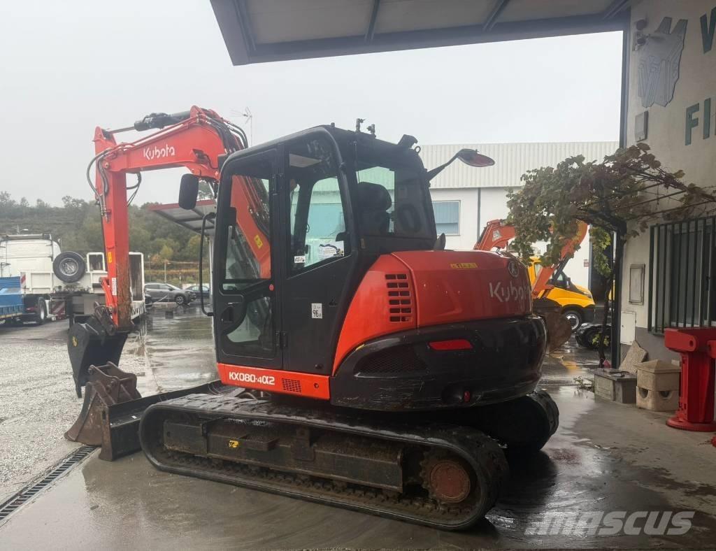 Kubota KX 080 Escavadoras Midi 7t - 12t