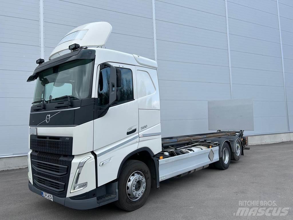 Volvo FH Camiões caixa desmontável com elevador de cabo