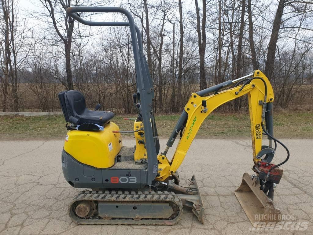 Wacker Neuson 803 Miniescavadeiras