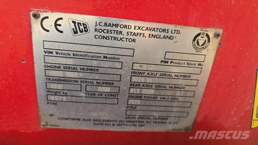 JCB 520-50 Manipulador telescópico