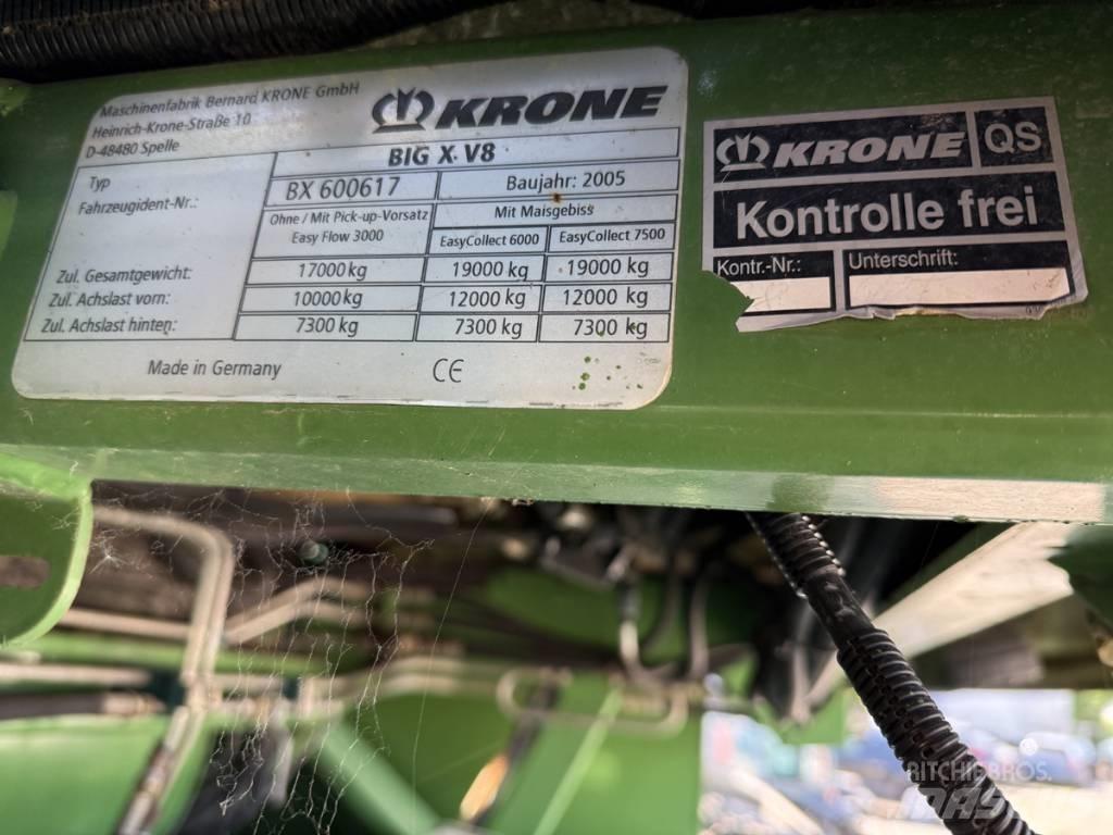 Krone Big X V8 Forrageiras auto-propulsionadas