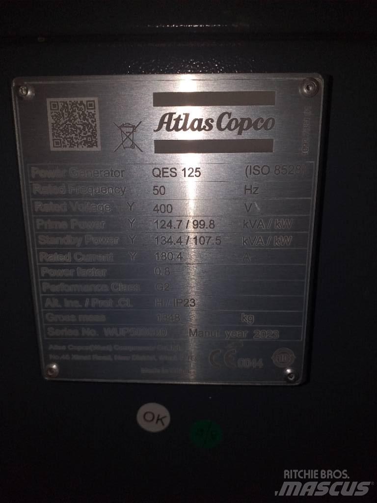 Atlas Copco QES125 Geradores Diesel