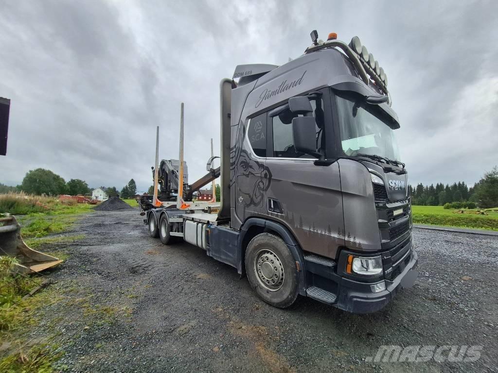 Scania R 650 Caminhões de transporte de troncos
