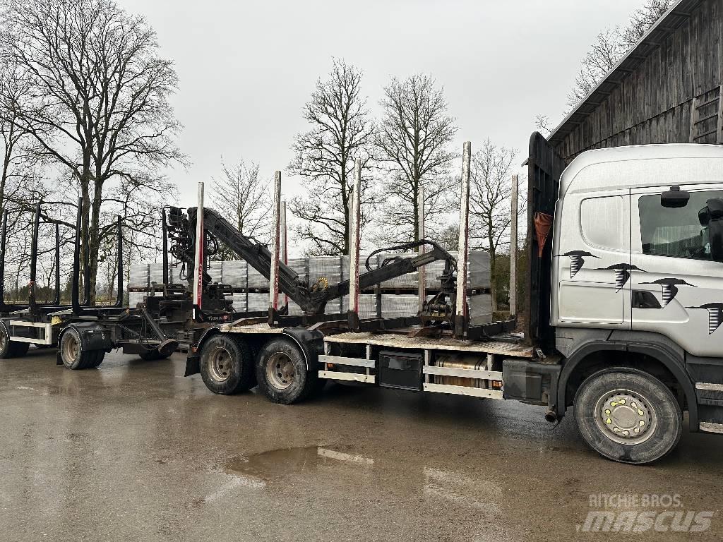 Scania R440 Caminhões de transporte de troncos