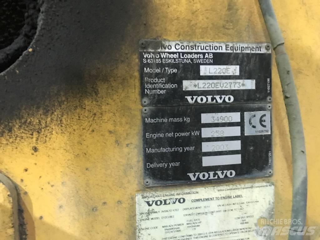 Volvo L 220 E Carregadeiras de rodas