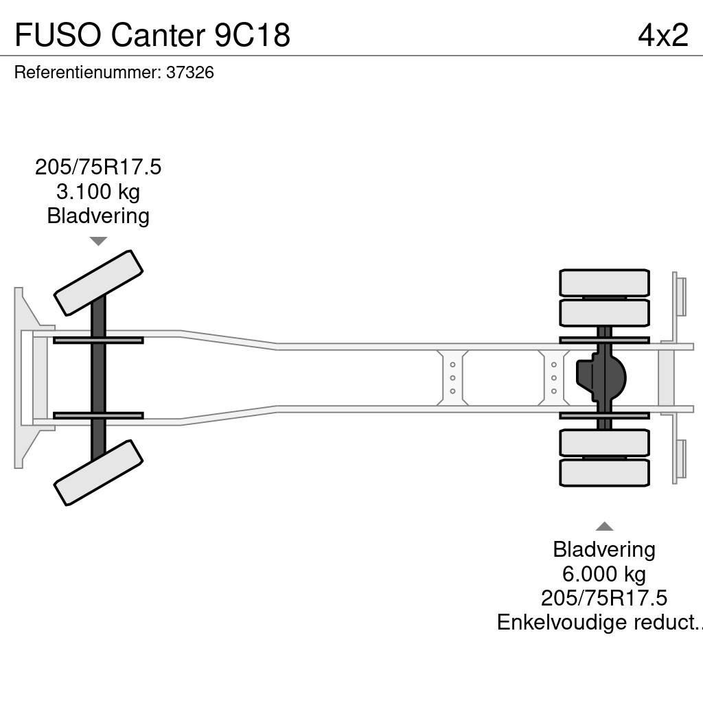 Fuso Canter 9C18 Camiões de lixo