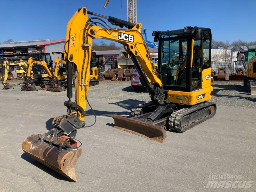 JCB 36 C-1 Miniescavadeiras