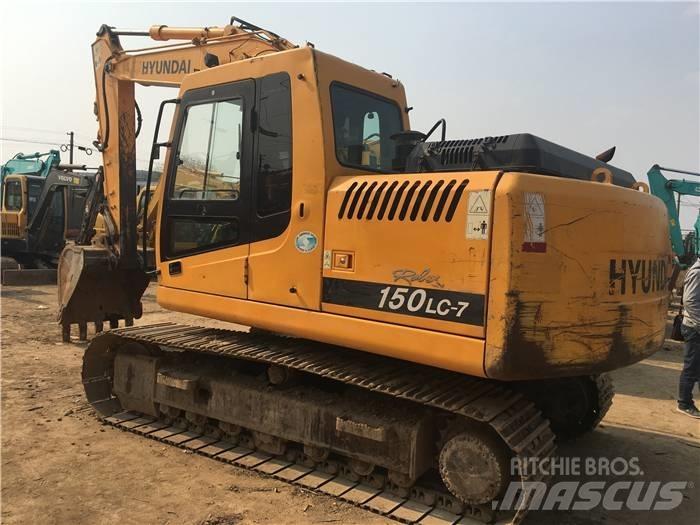 Hyundai R150LC-7 Escavadeiras de esteiras