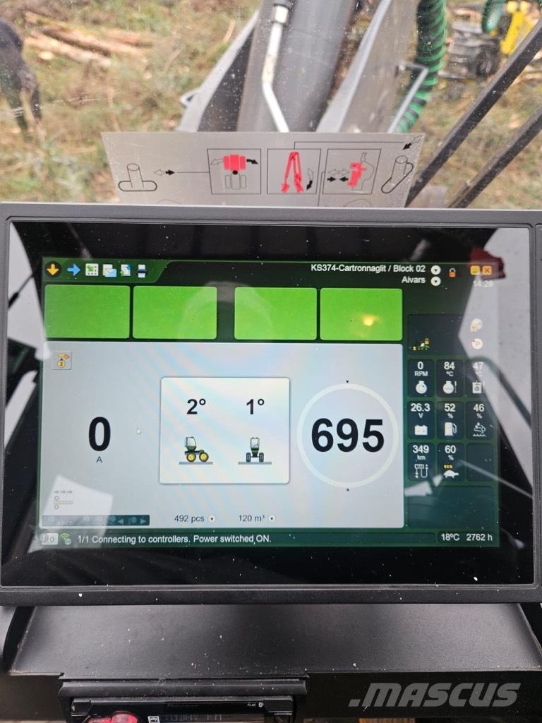 John Deere 1270G 8WD Processadores florestais