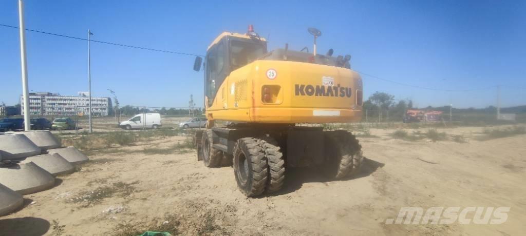 Komatsu PW 140-7 Escavadoras de rodas