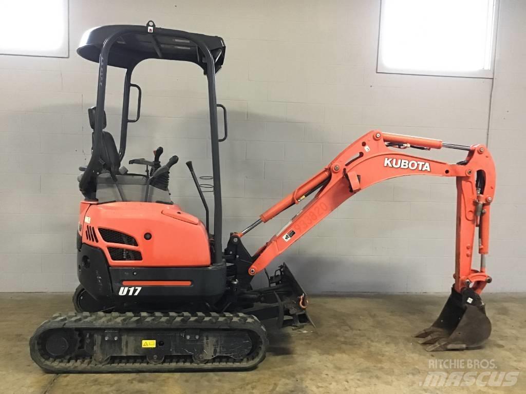 Kubota U 17 Miniescavadeiras