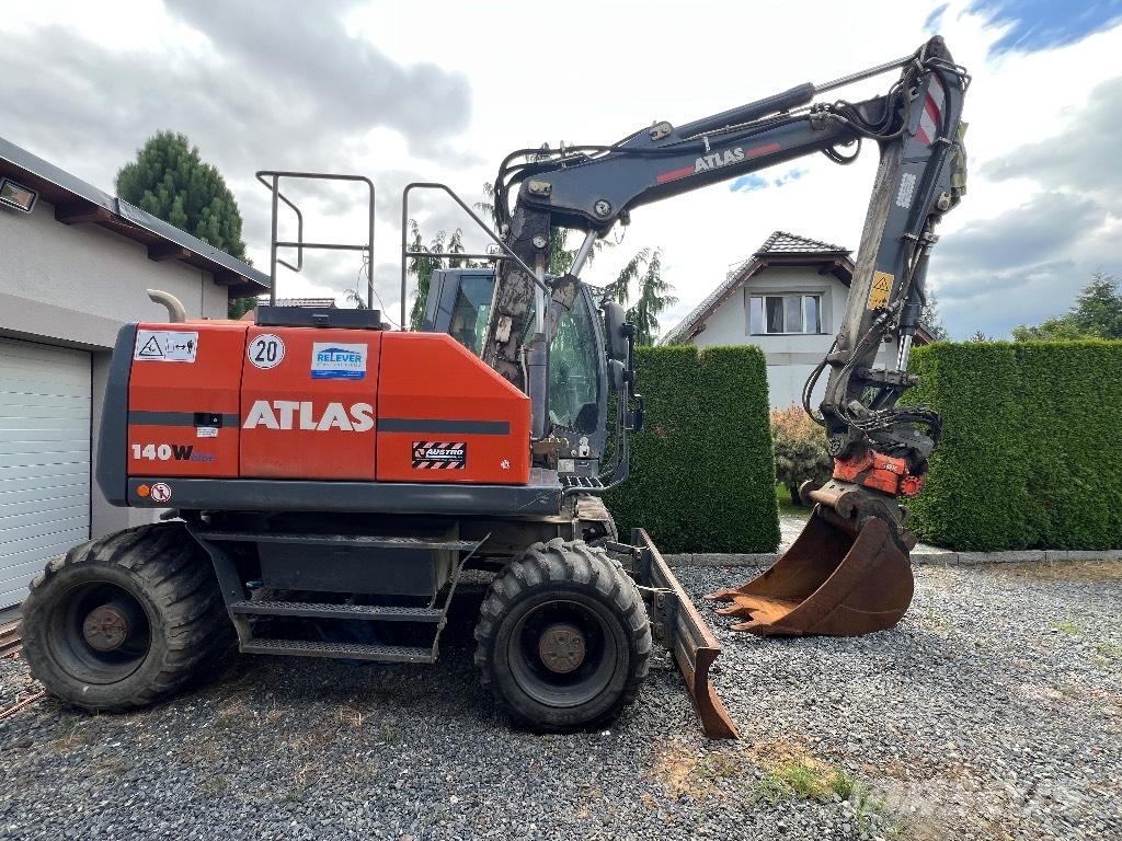 Atlas 140 W Escavadoras de rodas